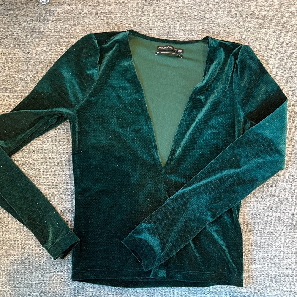 Urban Outfitters Emerald Green Top